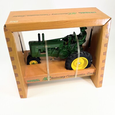 Tracteur Miniature John Deere ERTL – Édition 80ème Anniversaire – Neuf