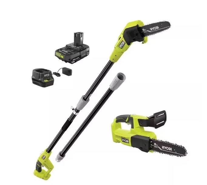 Ryobi battery pole saw hot sale