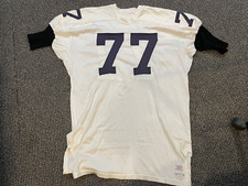 1967 #77 PITTSBURGH STEELERS HONUS WAGNER SAND-KNIT  PRACTICE JERSEY RARE DURENE