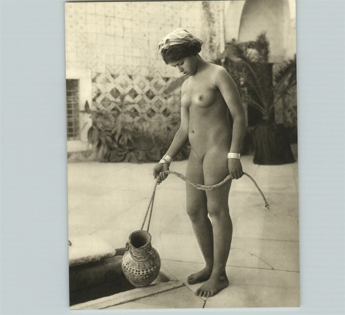 1955 John Everard Bedouin Southern India Asian Nude Female Breasts Photo  Gravure | eBay