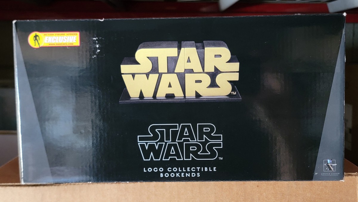 特価！新品 スターウォーズ ロゴ ブックエンド ジェントルジャイアント スターウォーズ ロゴ ブックエンド ／ ジェントル・ジャイアント