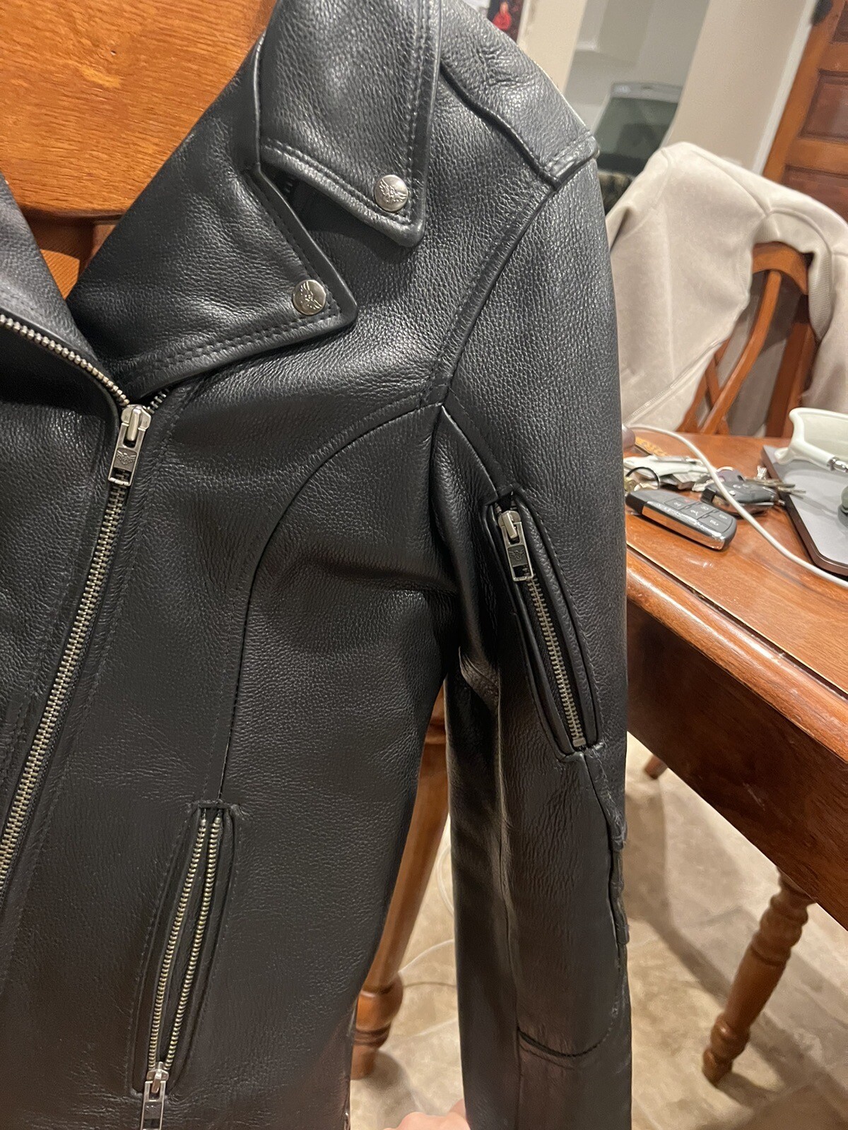 Leather Coat - image 5
