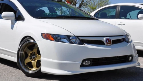 NEW 2006 2007 2008 HONDA CIVIC ASPEC HFP STYLE FRONT LIP KIT SEDAN AEROW90005663