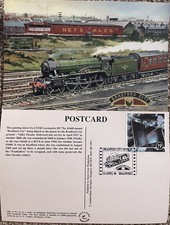 Bradford City On Film 1996 Football Railway Postcard