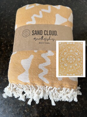 Sand Cloud Beach Towel, Boho Honey XL, 60'' x 68'', New, $70 Value