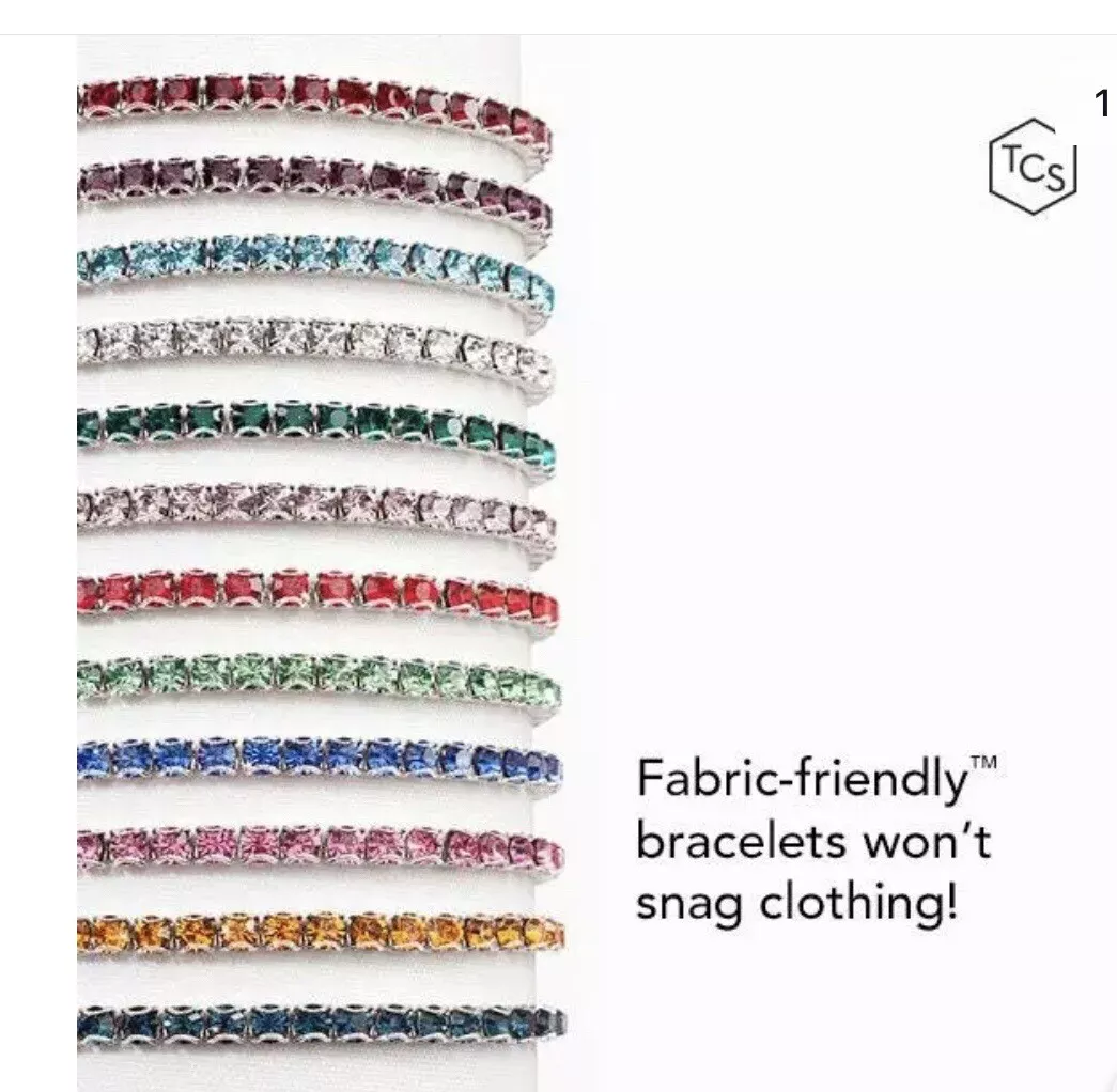 Touchstone crystal stretch bracelet deals