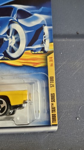 Hot Wheels 2001 # 55 Turbo Taxi Series Error No Side Tampo - Picture 4 of 6