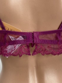 Lise Charmel Womens Full Cup Bra Source Amarante Size 38 Soft Cup Full Coverage