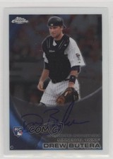 2010 Topps Chrome Rookie Auto Drew Butera #202 Auto 10qe