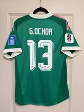 Guillermo Ochoa #13 Mens MEDIUM Adidas Mexico GK Authentic Jersey World Cup 2026