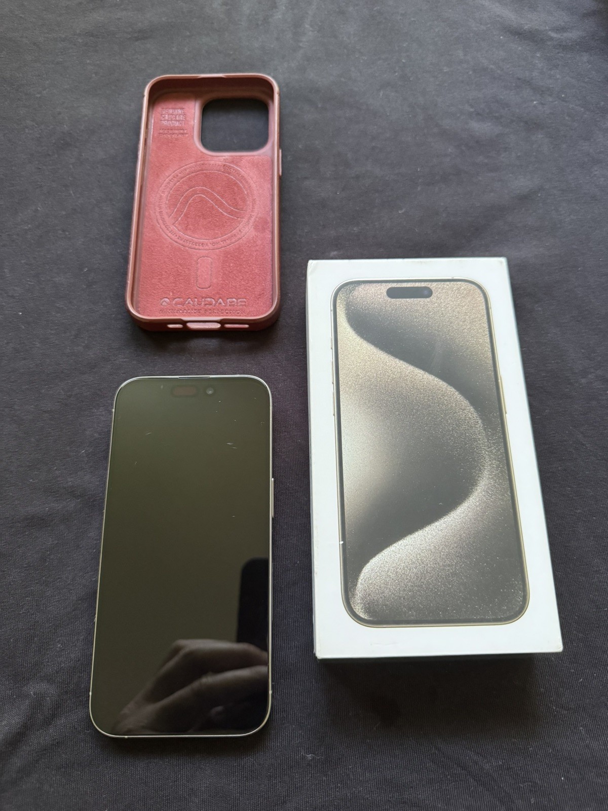 Apple iPhone 15 Pro 1TB Natural Titanium Unlocked A2848 Clean ESN w/ Box