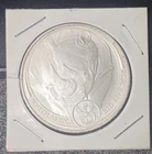 2020 South African Silver Rhinoceros 5 Rand 1 Oz .999 Fine Silver