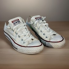 Converse Chuck Taylor All Star Low Top White Women  s Size 7 Sneakers M7652 EUC