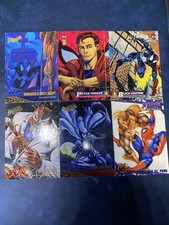 Spider-Man Trading Cards Lot Kraven’s Last Hunt Black Costume 1990s
