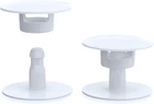 2-Pack Insert Replacement Rivets for Clear Zipper Pouch. Compatible with Bogg Ba
