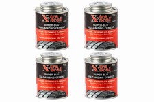 4 Cans Xtra Seal 14-511 Super-blu Vulcanizing Tire Repair Cement 8 Oz Can