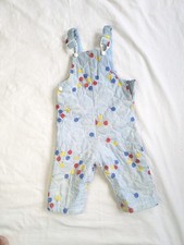 VTG Toddler Balloon Allover Print Romper Overalls 18 Mo. 90s, USA Made