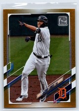2021 Topps Series 1 Jacoby Jones 213 Gold Foil Detroit Tigers