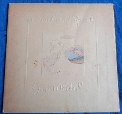 JONI MITCHELL COURT AND SPARK LP 33 Umdrehungen RARE ROCK FIRST PRESS Italy EX++ EX++