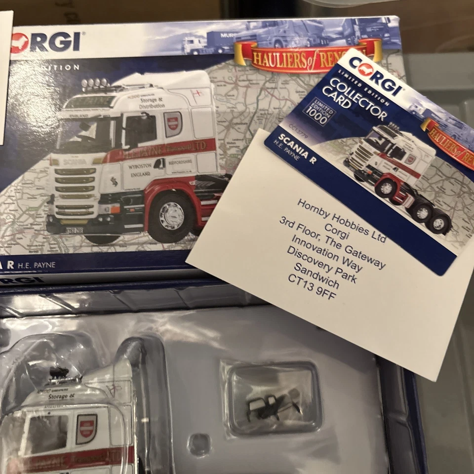 Corgi 1:50: 2 x. SCANIA R. (Hulston) & (H E PAYNE) - image 4 of 4