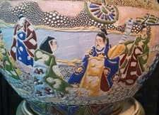 多色古董原始1900-1940 年日本花瓶| eBay