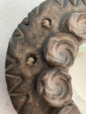 Small Stoneware Mirror Wall Hanging