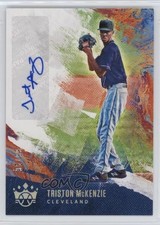 2021 Diamond Kings DK Signatures Holo Silver 35/99 Triston McKenzie Auto 0i1b