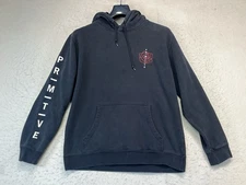 PRIMITIVE x Heartbreakers Club Hoodie Black Men's Size Medium