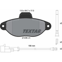 Textar 2143609 Bremsbelagsatz FüR Fiat Ford 500 Ka 312 RU8