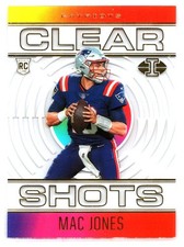 2021 Panini Illusions #CS-20 Mac Jones Clear Shots
