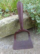 Vintage Dutch Hoe Head Garden Allotment tool - Head only. ELWELL.