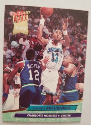 1992-93 Fleer Ultra - Rookie Alonzo Mourning #234 (RC)