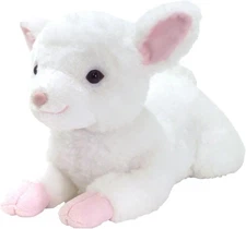 San lemon knee sheep S 22 x 13.3 x 38.5 cm stuffed animal P-7292