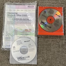Microsoft Office 2000 Small Business Edition 2 discs with product key