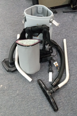 Jan-Pro Pro Team Super 10 Quart Backpack Vacuum Hepa Filter mod