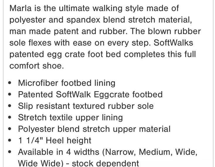 Zapatos Soft Walk “Marla” Talla 8N Foto 3 de 4