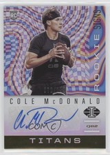 2020 Panini Illusions Rookie Signs 72/199 Cole McDonald #RS40 Auto 1wv
