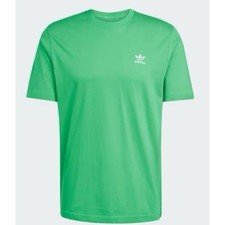 Mens XL ADIDAS ORIGINALS logo ESSENTIALS TREFOIL TEE SHIRT GREEN JN0235 XL NEW