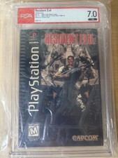 Resident Evil Long Box - Sony PlayStation PS1 - Complete In Box - PSA 7.0