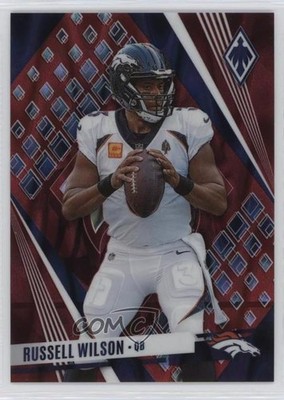2023 Panini Phoenix Red Seismic 78/199 Russell Wilson #18 0ud4