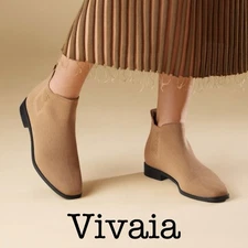 Vivaia Ryan Pro Waterproof Tan Ankle Boots Size 35