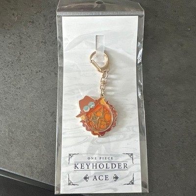 One Piece Portgas D Ace Symbol Motif Keychain