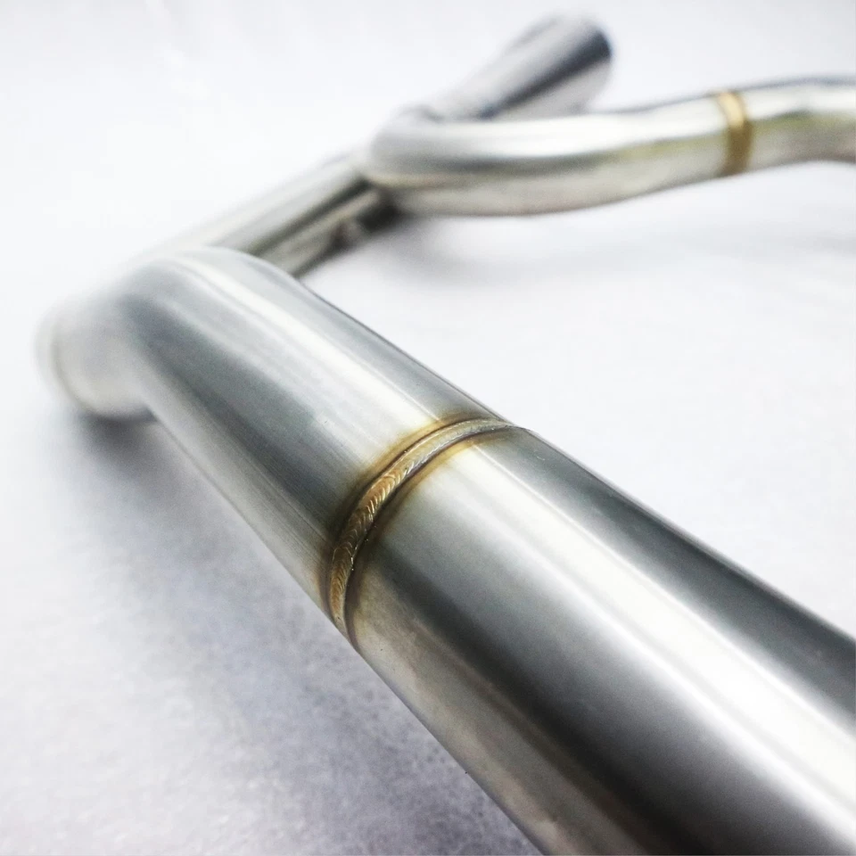 Tubo de escape 2 en 1 Harley Davidson Dyna Super Glide FXD 88 ci 2000-06 Foto 2 de 4