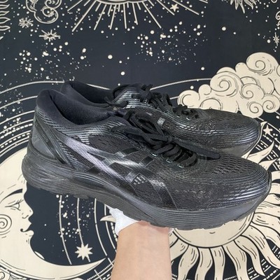 Asics Gel Nimbus 21 Black Athletic Running Shoes Mens Size 9 Gym Activewear
