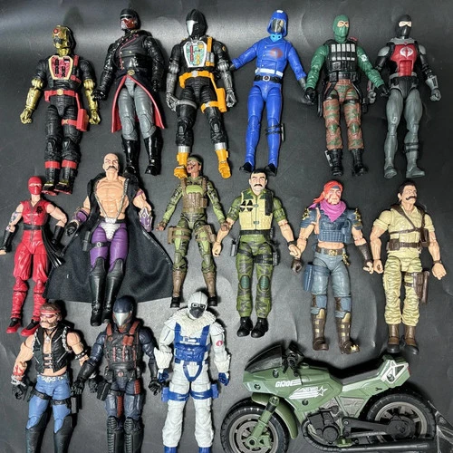 G.I. Joe GI Joe Classified Series 6" DR. Mindbender Snake Eyes Dreadnok Torch Za