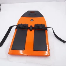 WaterRower Foot Strap Plate W161E Orange/Black Steel