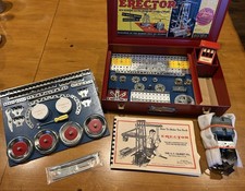Vintage 1930s A.C. Gilbert Co. No. 6 1/2 Erector Set - Never Used
