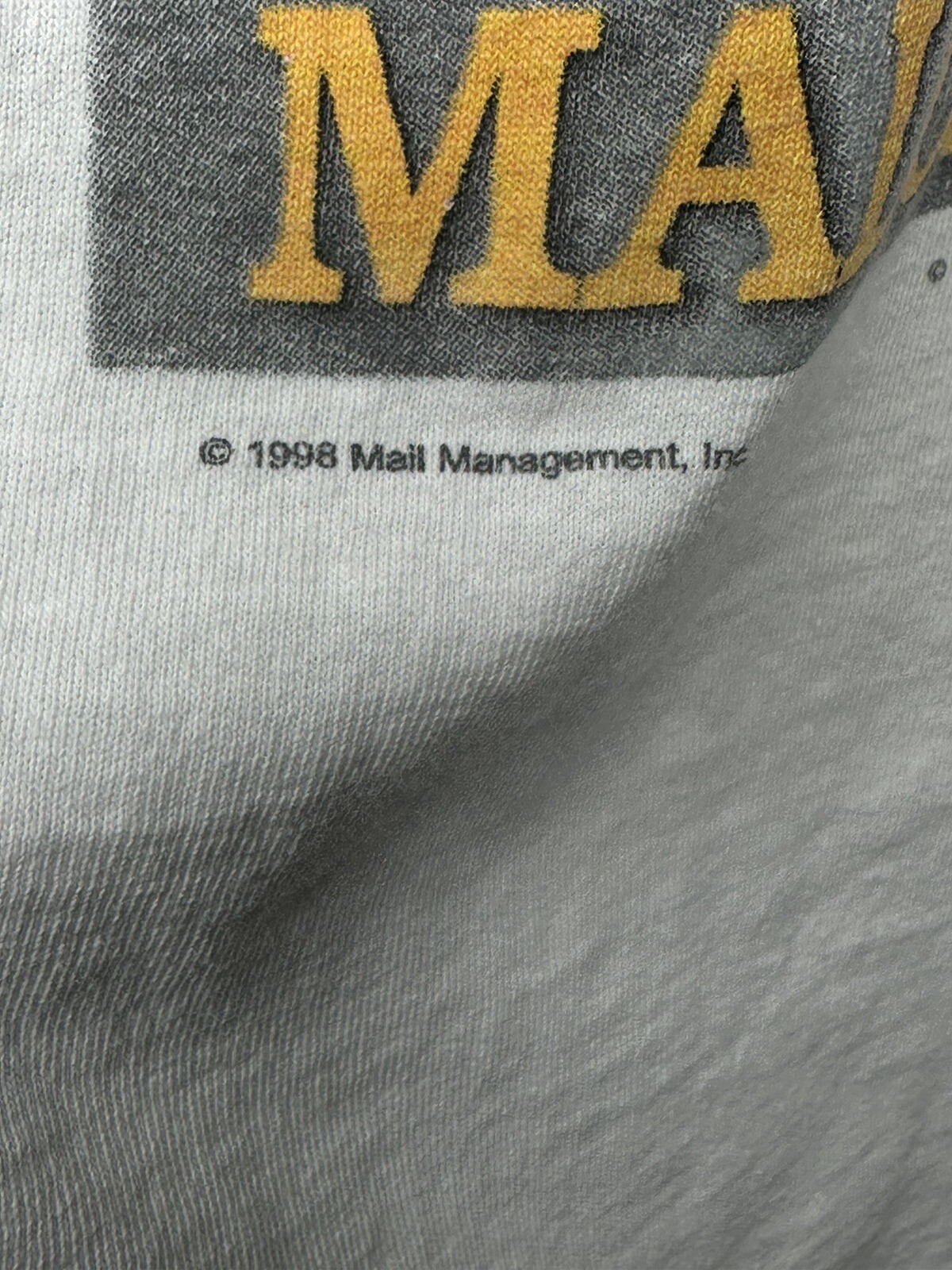 Vintage Nwo Dennis Rodman T Shirt Rodzilla Wrestling Post Malone Sz XL