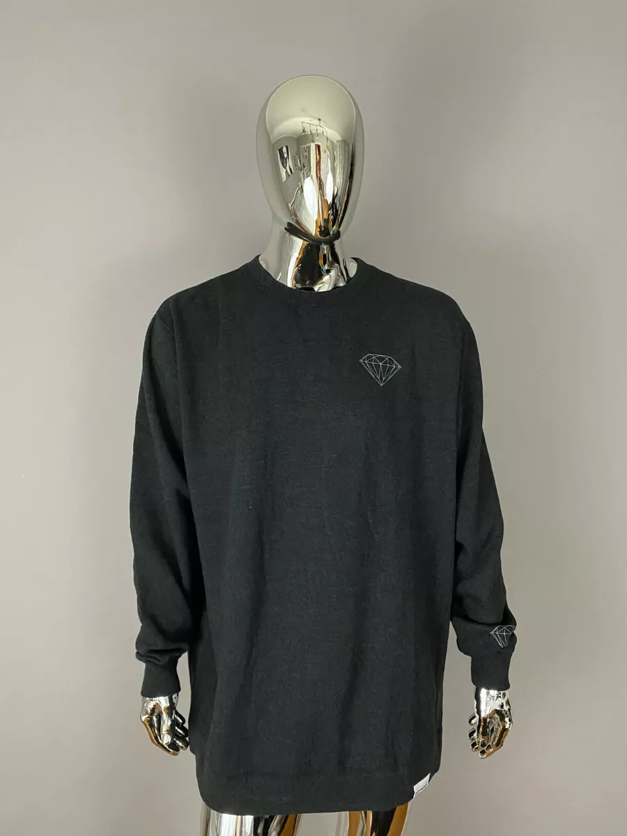 New Diamond Supply Co. Dark Gray Graphic Sweatshirt Size 4XL eBay