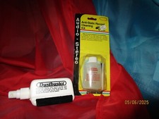 VINYL Cleaning Fluid with Velvet Brush One Sealed 2 different brands for Records